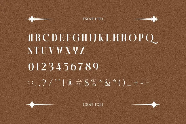 Jisoya font