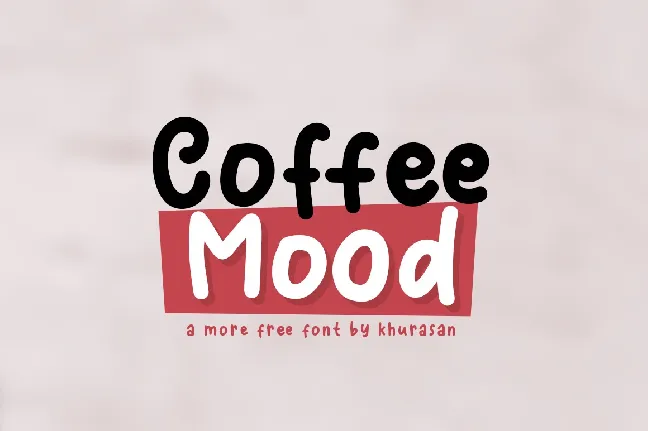 Coffee Mood font