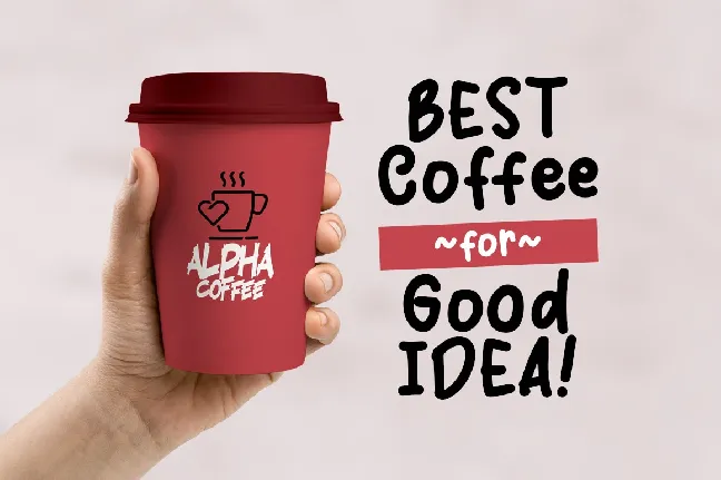 Coffee Mood font