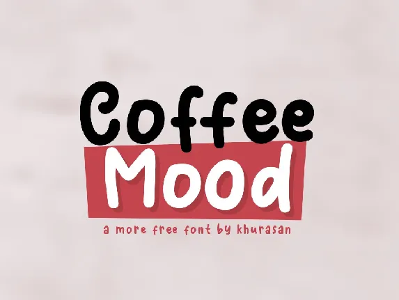 Coffee Mood font