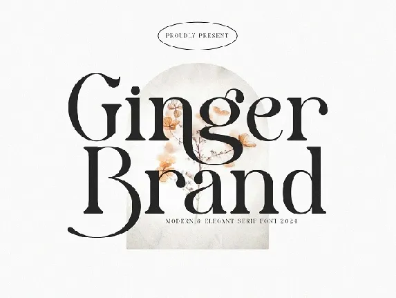 Ginger Brand font