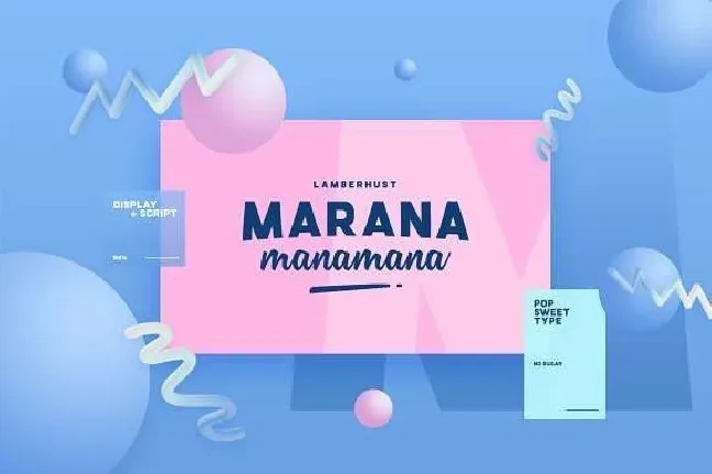 Marana font