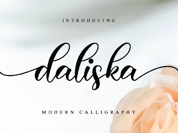 Daliska font