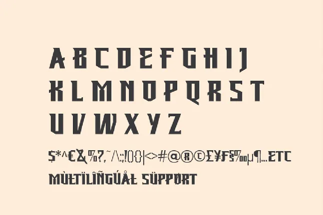 Beking font