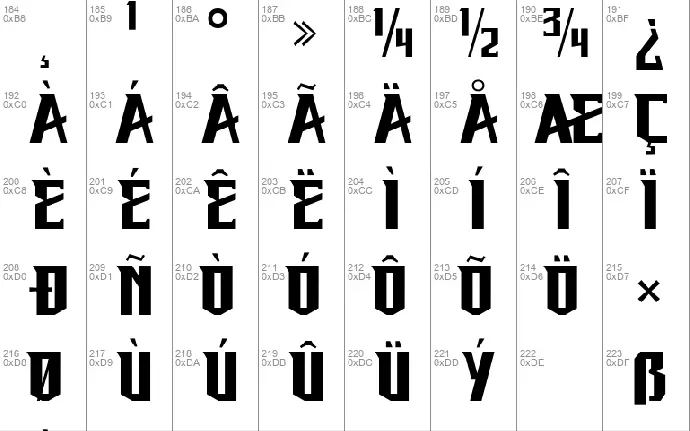 Beking font