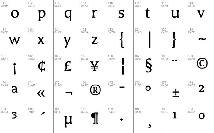 Balthazar font