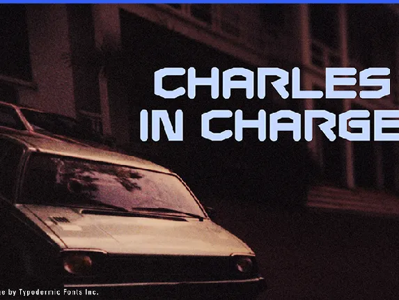 Charles in Charge font