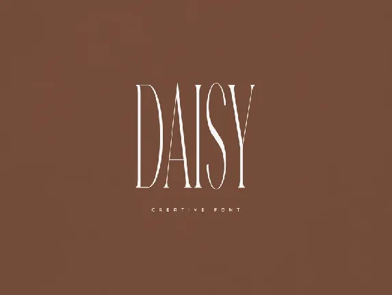 Daisy font