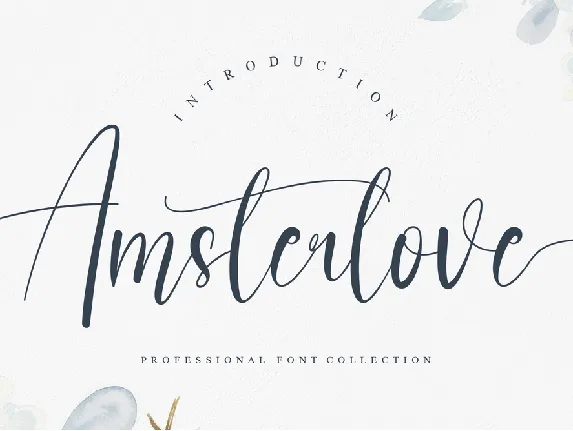 Amsterlove font