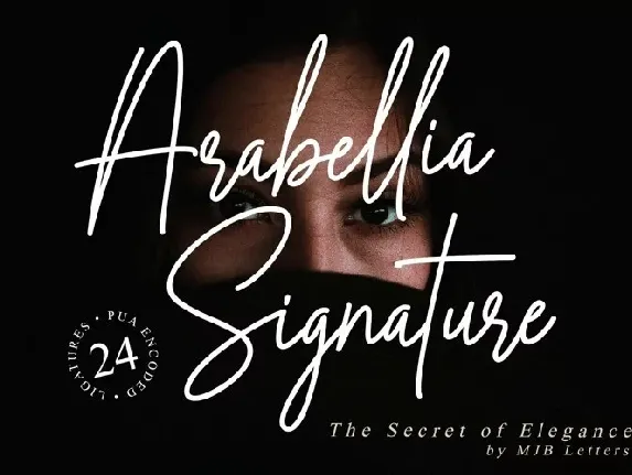 Arabellia Signature font