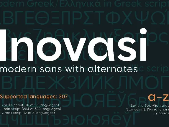 Inovasi Sans font