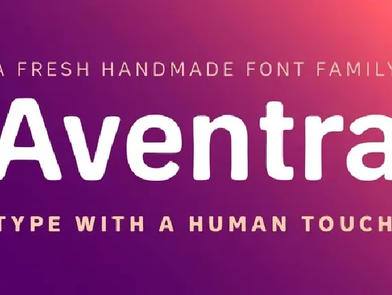 Aventra Family font