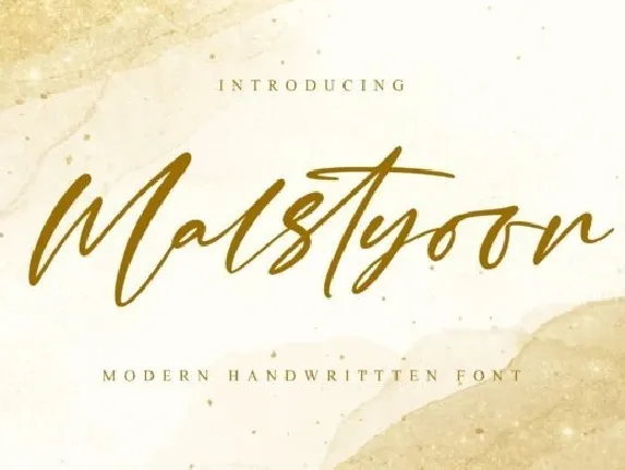 Malstyoor font