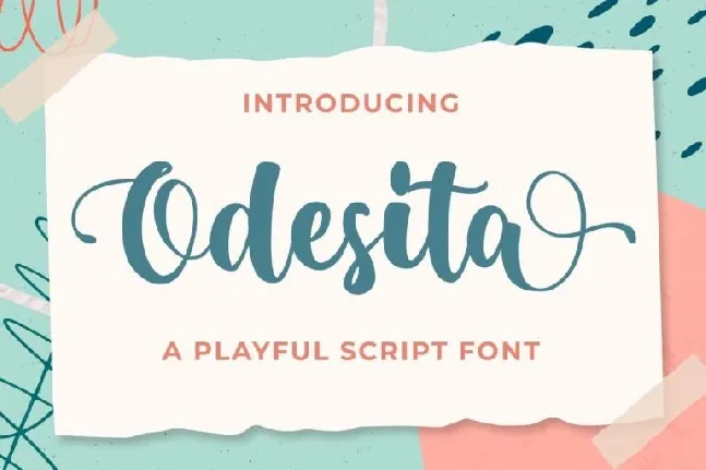 Odesita font