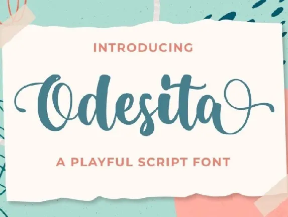 Odesita font