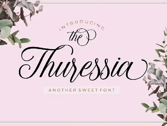 Thuressia Script font