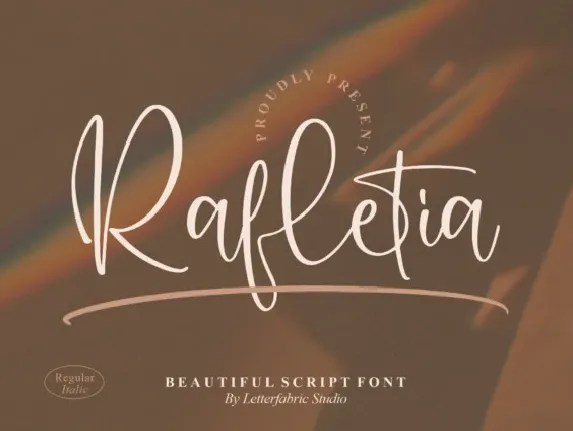 Rafletia font