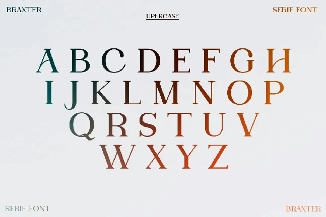 Braxter font