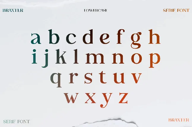 Braxter font