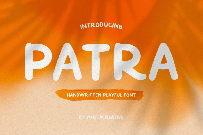 Patra Playful font