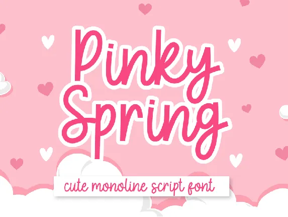 Pinky Spring font