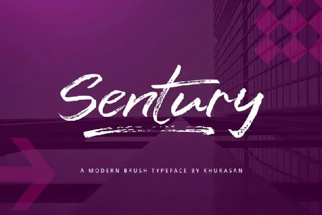 Sentury font