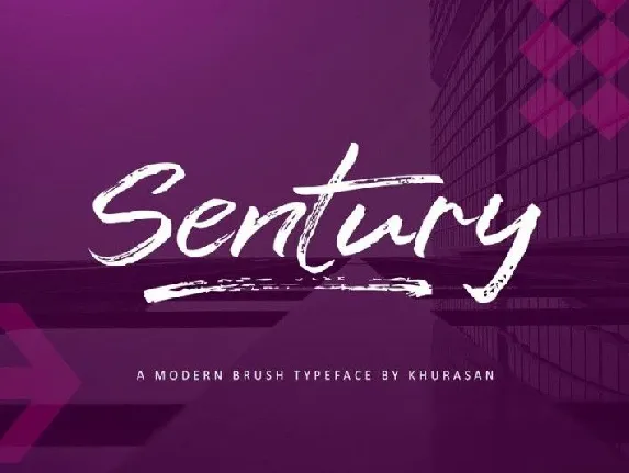 Sentury font