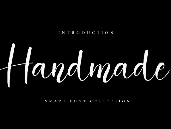 Handmade Typeface font