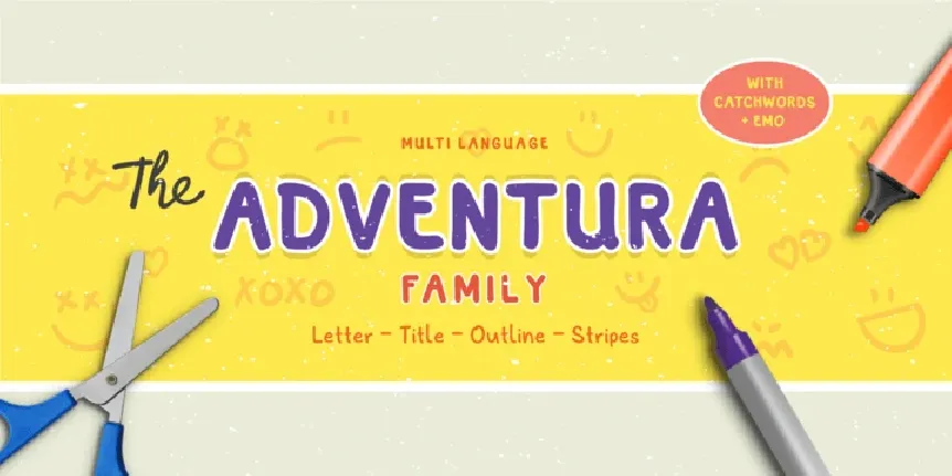 Adventura Family Free font