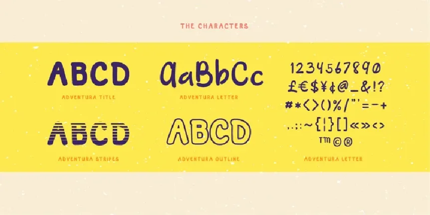 Adventura Family Free font