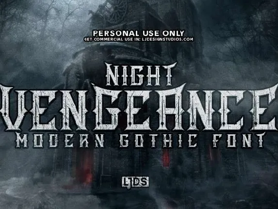 Night Vengeance font