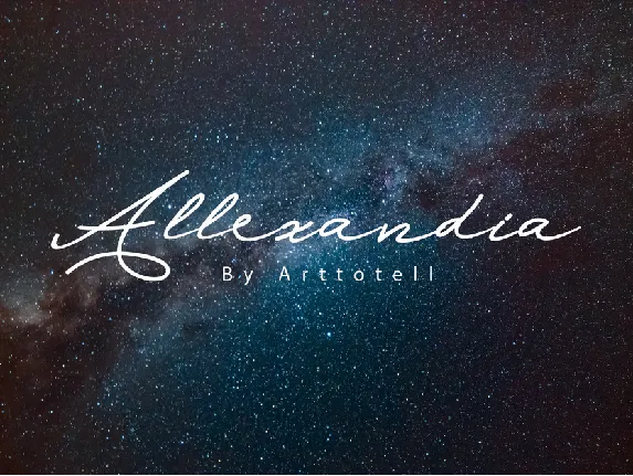 Allexandia font