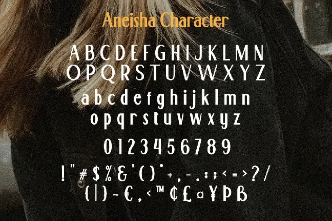 Aneisha font