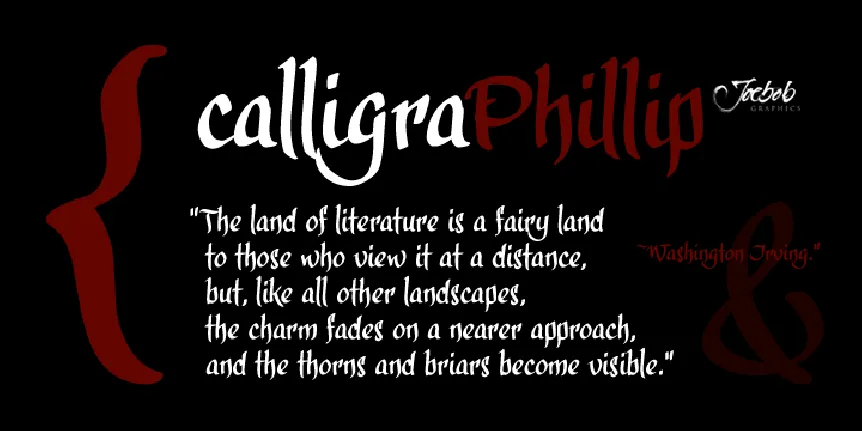 calligra Phillip TRIAL font