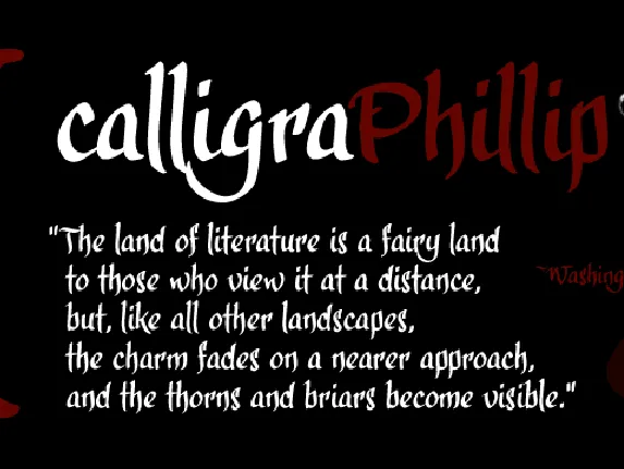 calligra Phillip TRIAL font