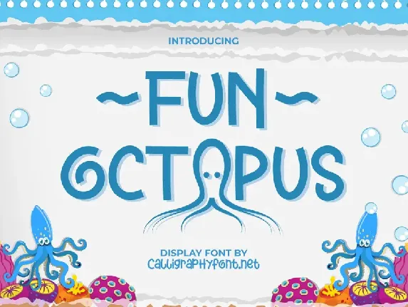 Fun Octopus font