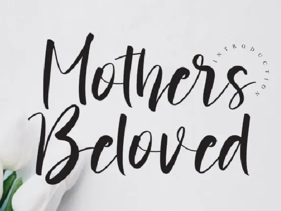 Mothers Beloved font