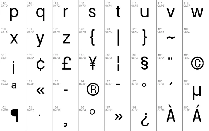 Doboto font