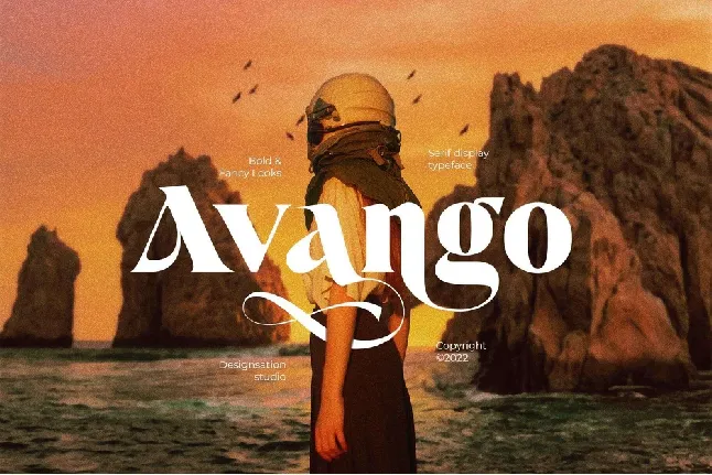 Avango font