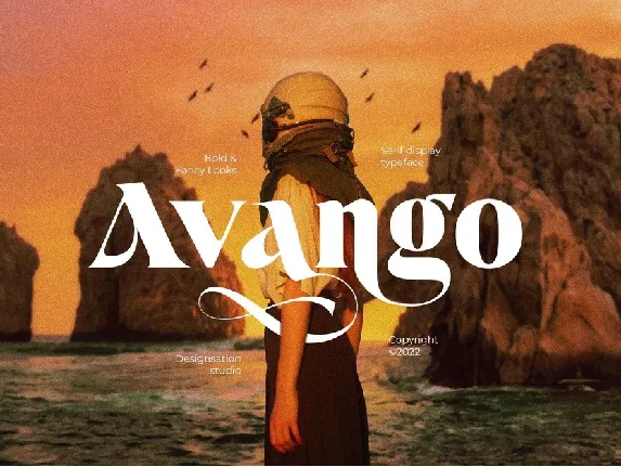 Avango font