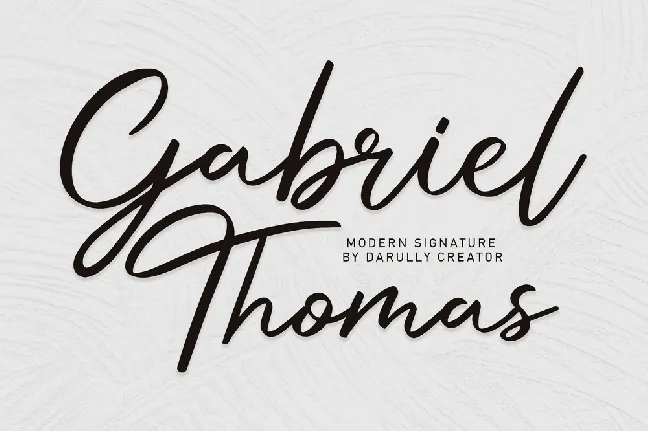 Procreate Signature font