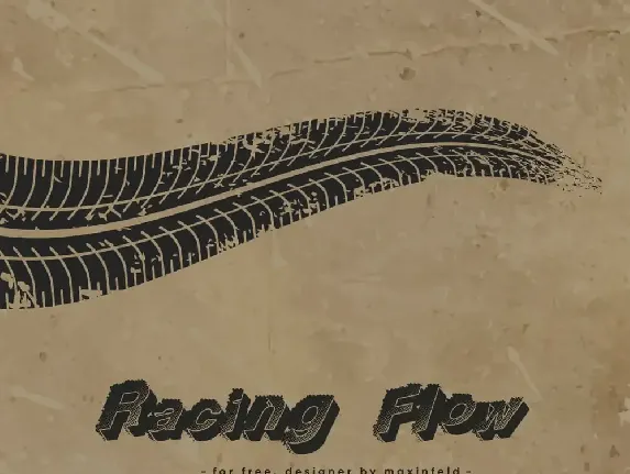 Racing font