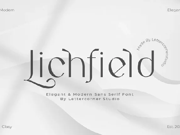 Lichfield font