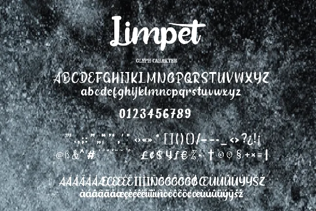 Limpet font