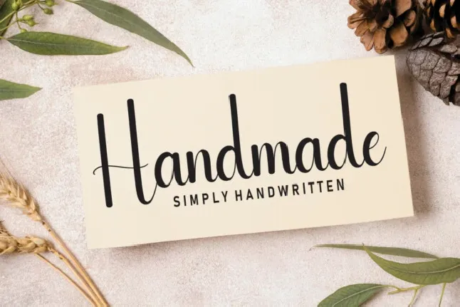 Flowerbed Script font