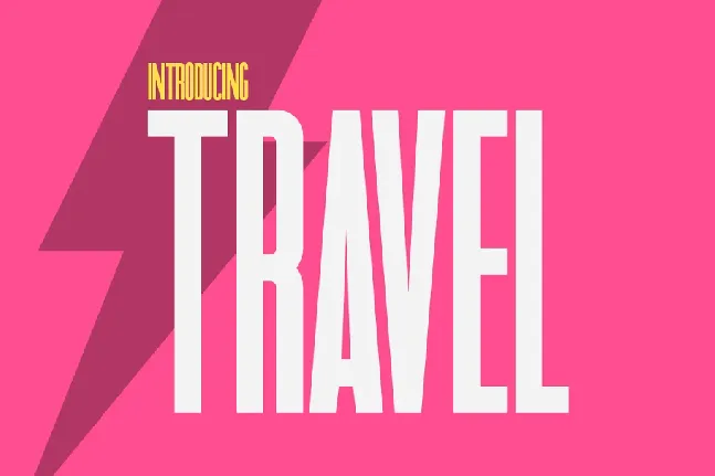 Travel Sans font