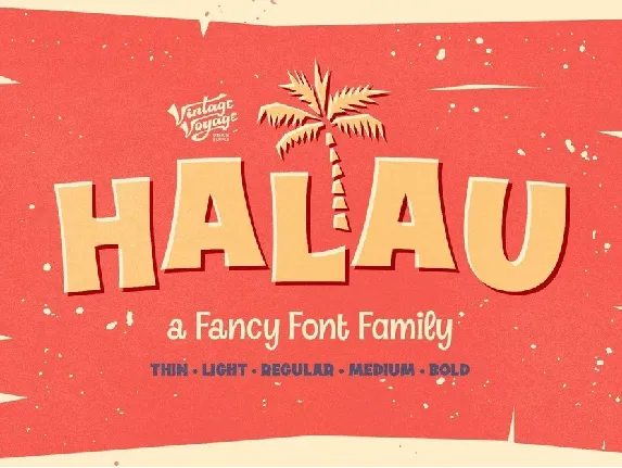 Halau font