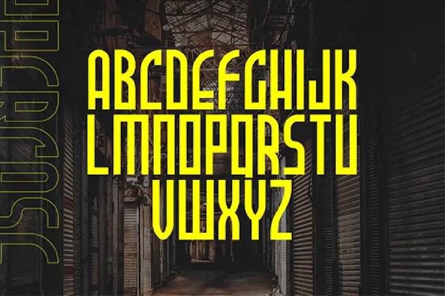 Allience-Demo font