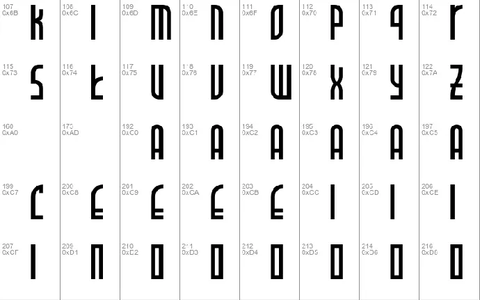 Allience-Demo font