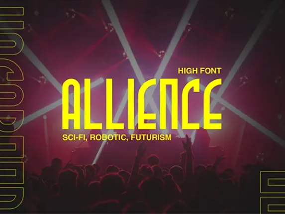 Allience-Demo font